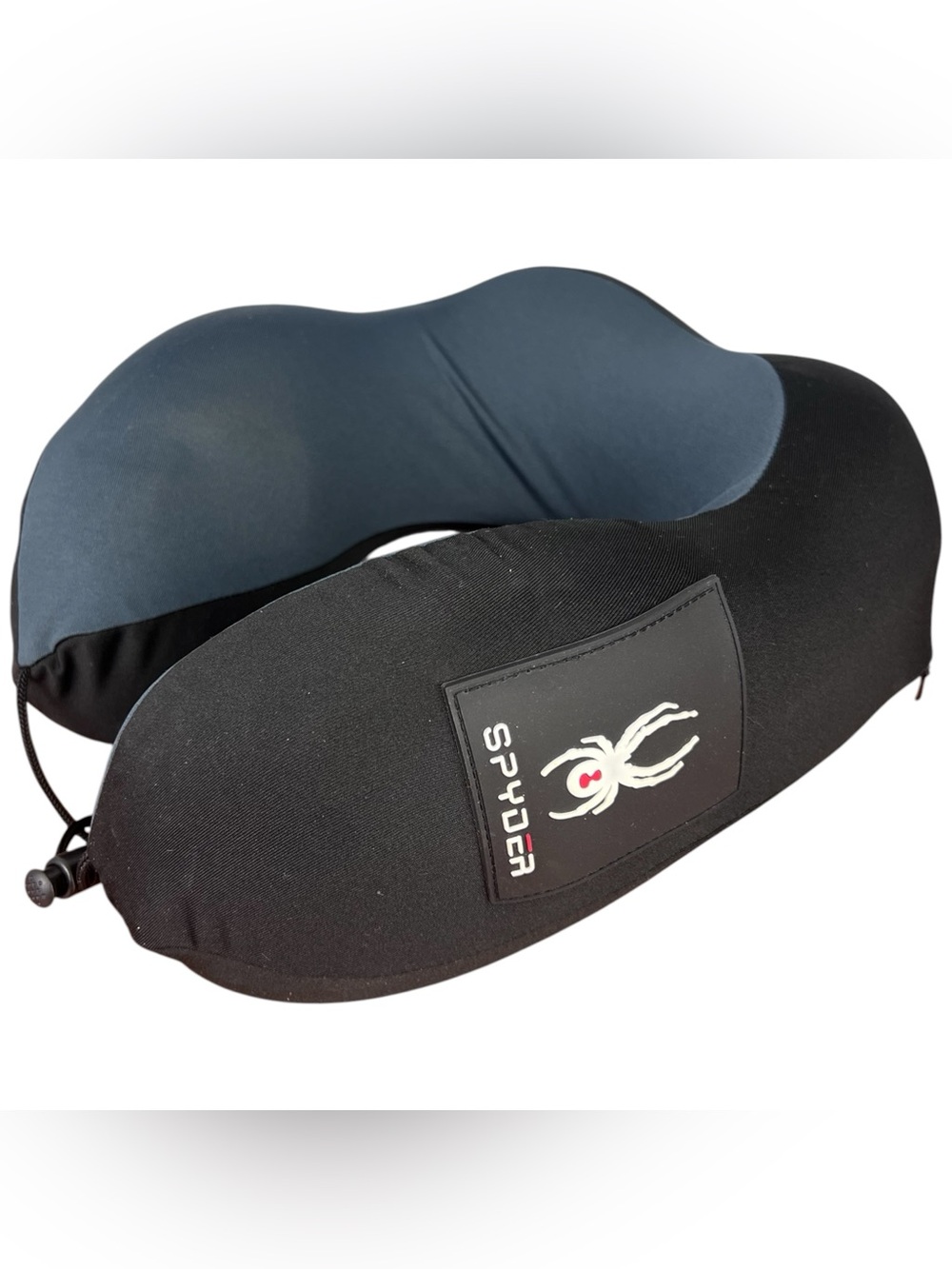 Spyder Neck Travel Pillow Memory Foam Comfy Sleep Head Rest Black